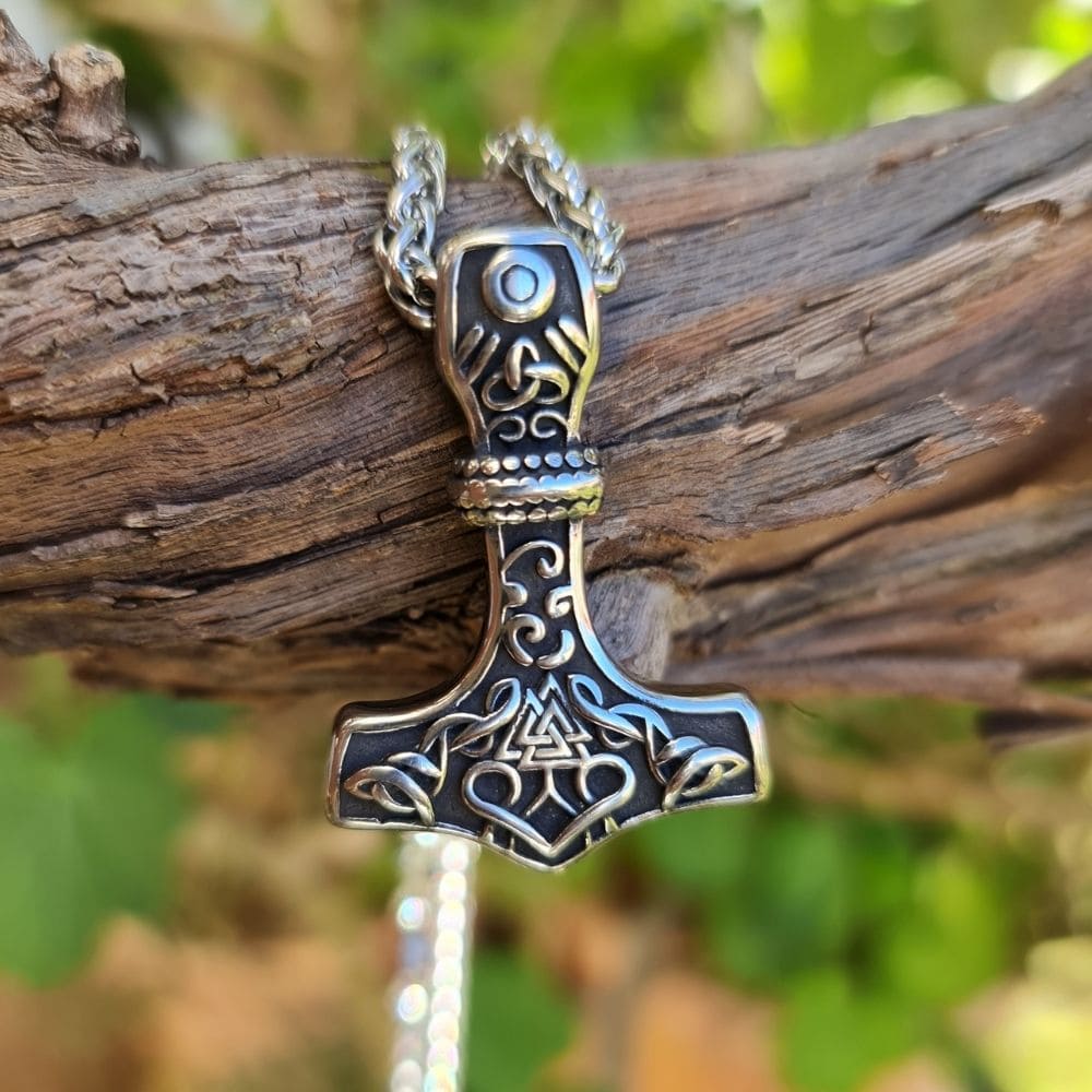Thor's Hammer Mjolnir Handmade Necklace