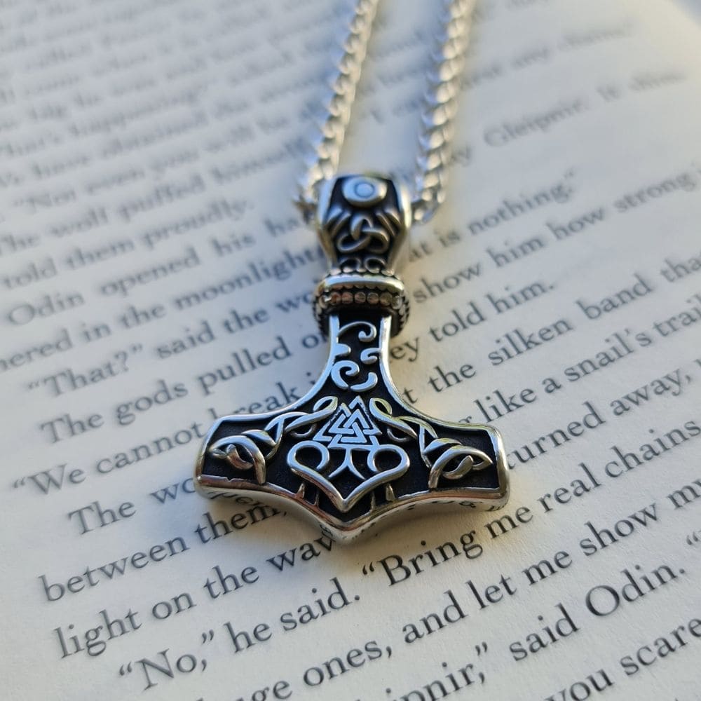 Thor's Hammer Mjolnir Handmade Necklace