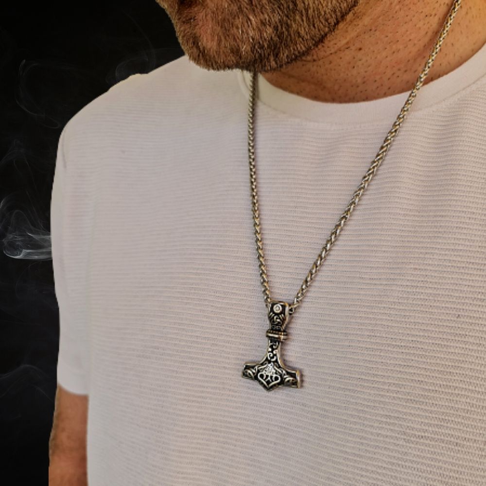 Thor's Hammer Mjolnir Handmade Necklace