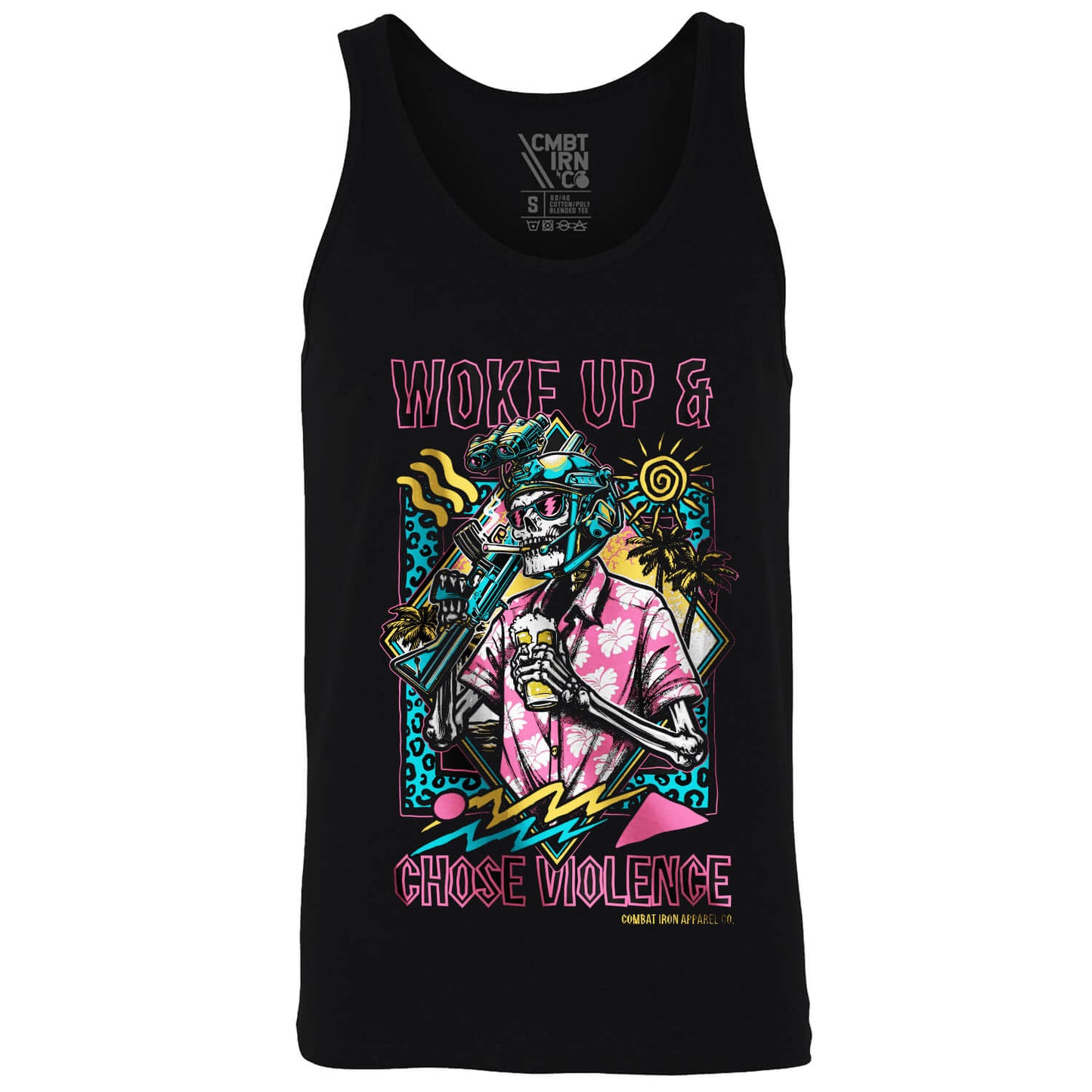 Woke Up & Chose Violence Men's Tank