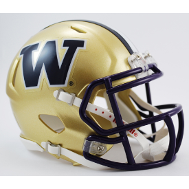 Washington Huskies NCAA Mini Speed Football Helmet- NCAA