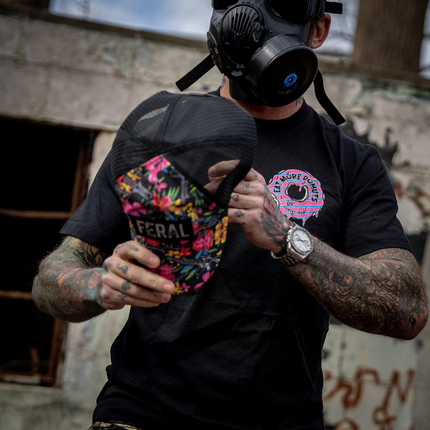 Feral Patch RipStop Mesh Snapback Hat