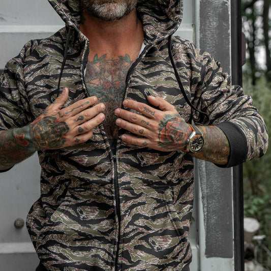 Men's Zip Up Fleece Lined Hoodie 2.0