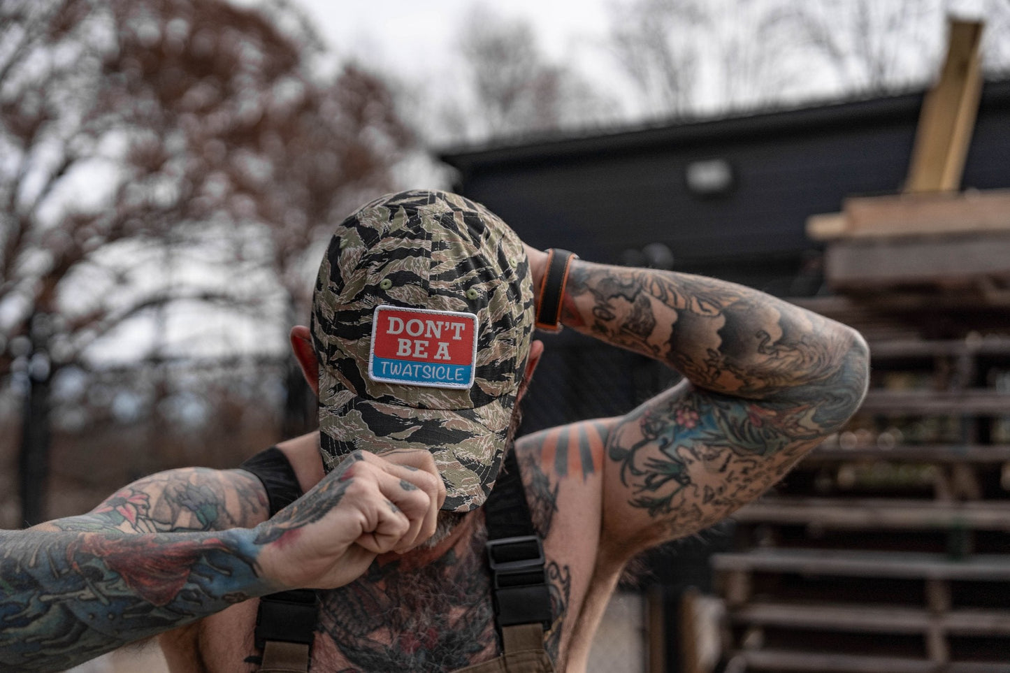 Don't Be A Twatsicle Patch RipStop Low Pro Hat