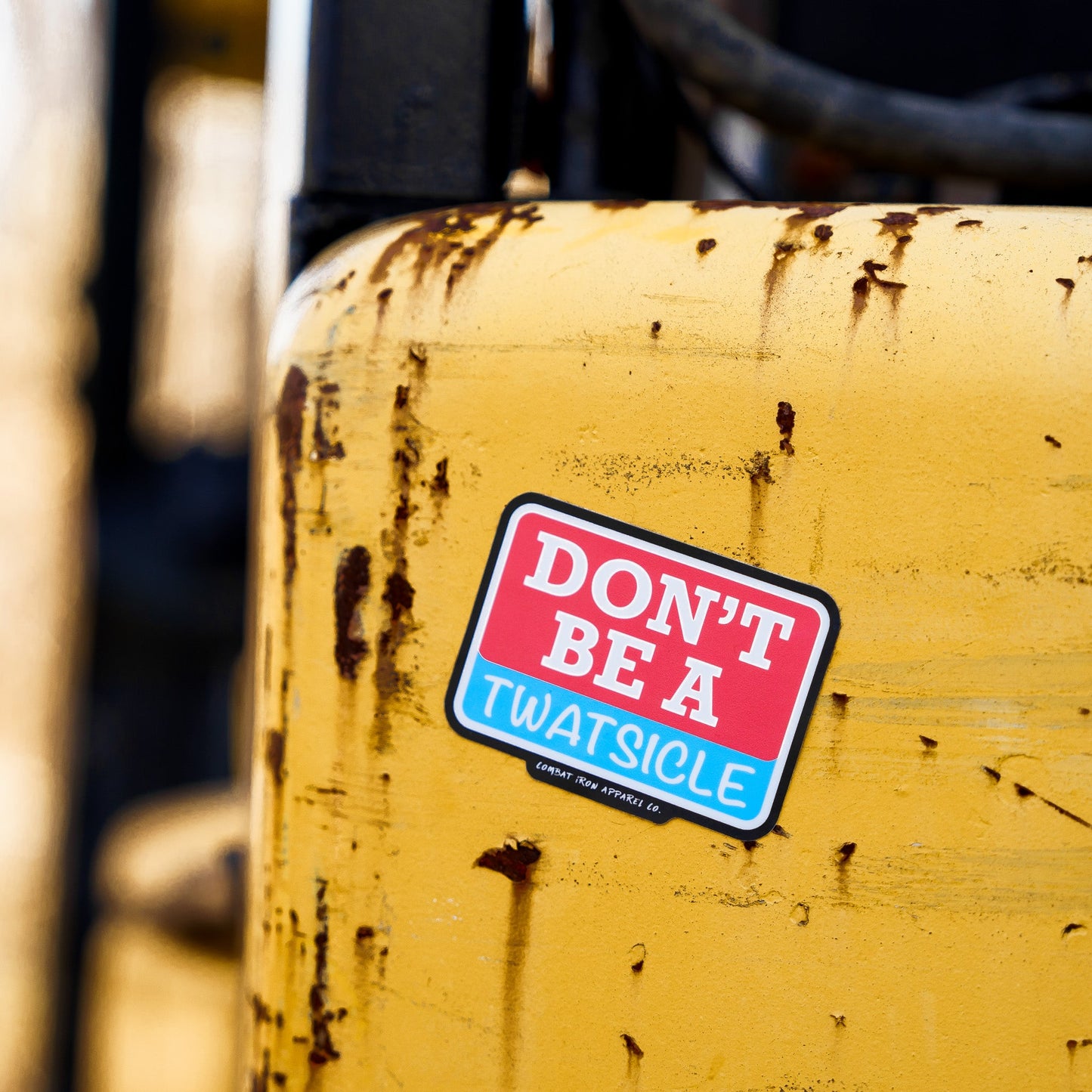 Don't Be A Twatsicle Decal