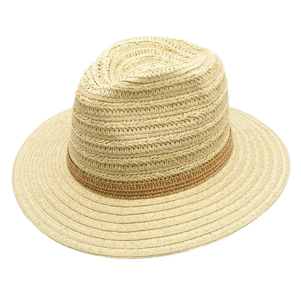 Peter Grimm Anderson - Straw Fedora Hat