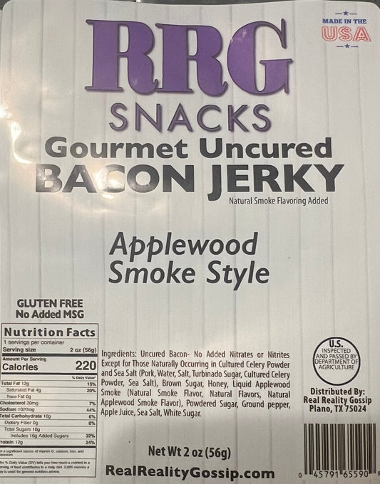 Applewood Smoke Style Bacon Jerky