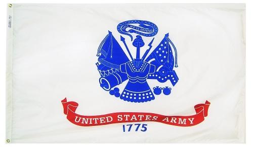 U.S. Army Outdoor Flag – Military Quality, Made in USA (Nylon or Polyester)