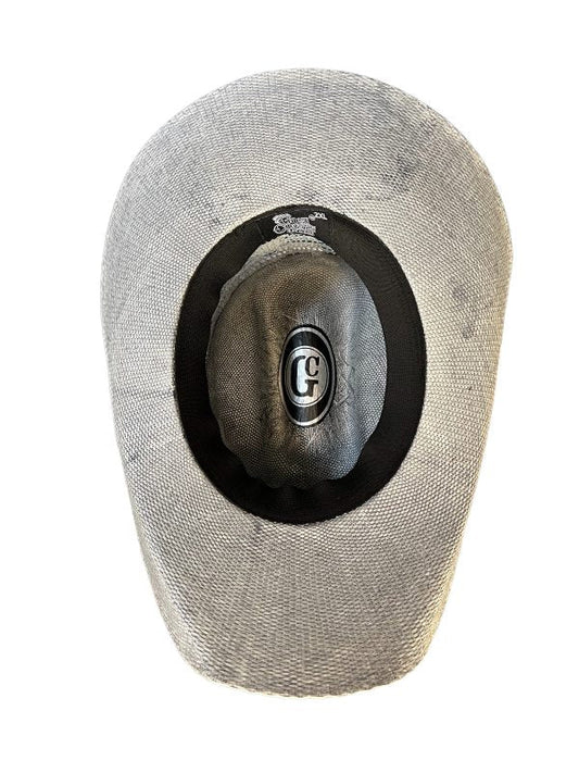 CHEYENNE GRAY BANGORA STRAW 218