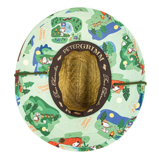 Peter Grimm Peanuts Beagle Scouts Junior - Childrens Lifeguard Straw Hat