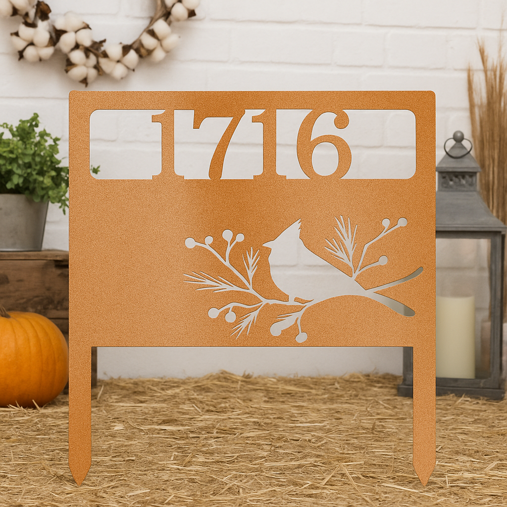 Bird Yard Personalized Gifts - Custom Metal Sign
