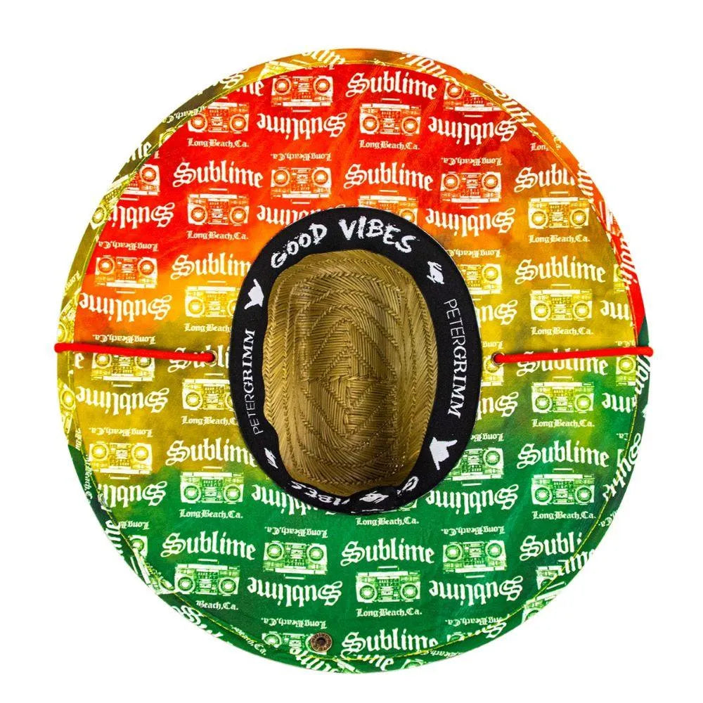 Peter Grimm Sublime Boss DJ Lifeguard - Rye Straw Lifeguard Hat