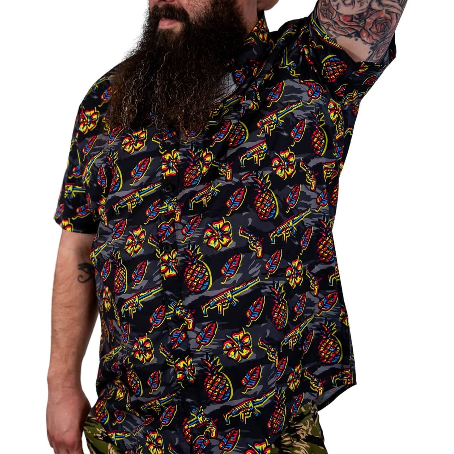 Men's Flex Button Up