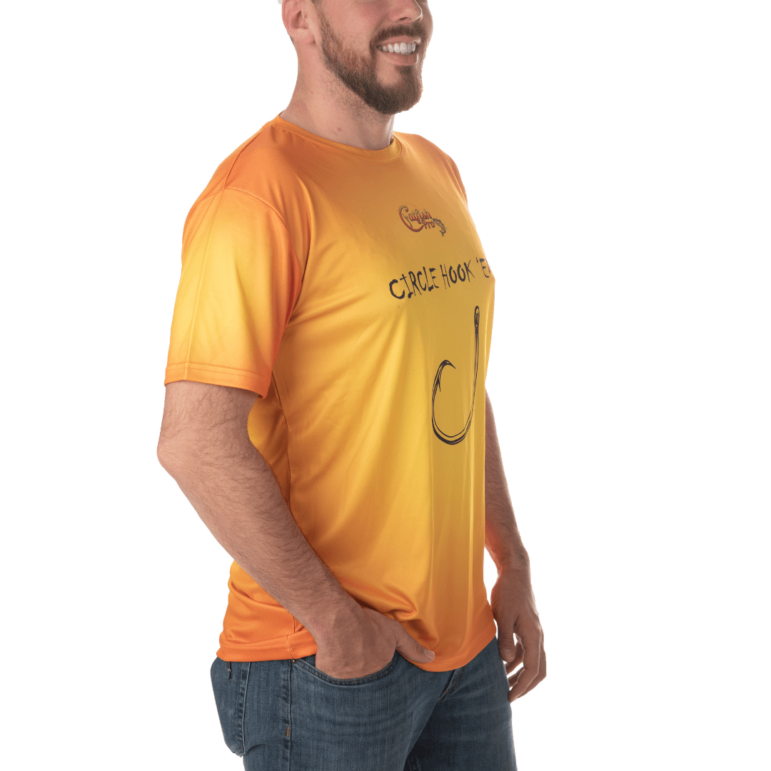 Circle Hook'Em Short Sleeve Fishing Shirt