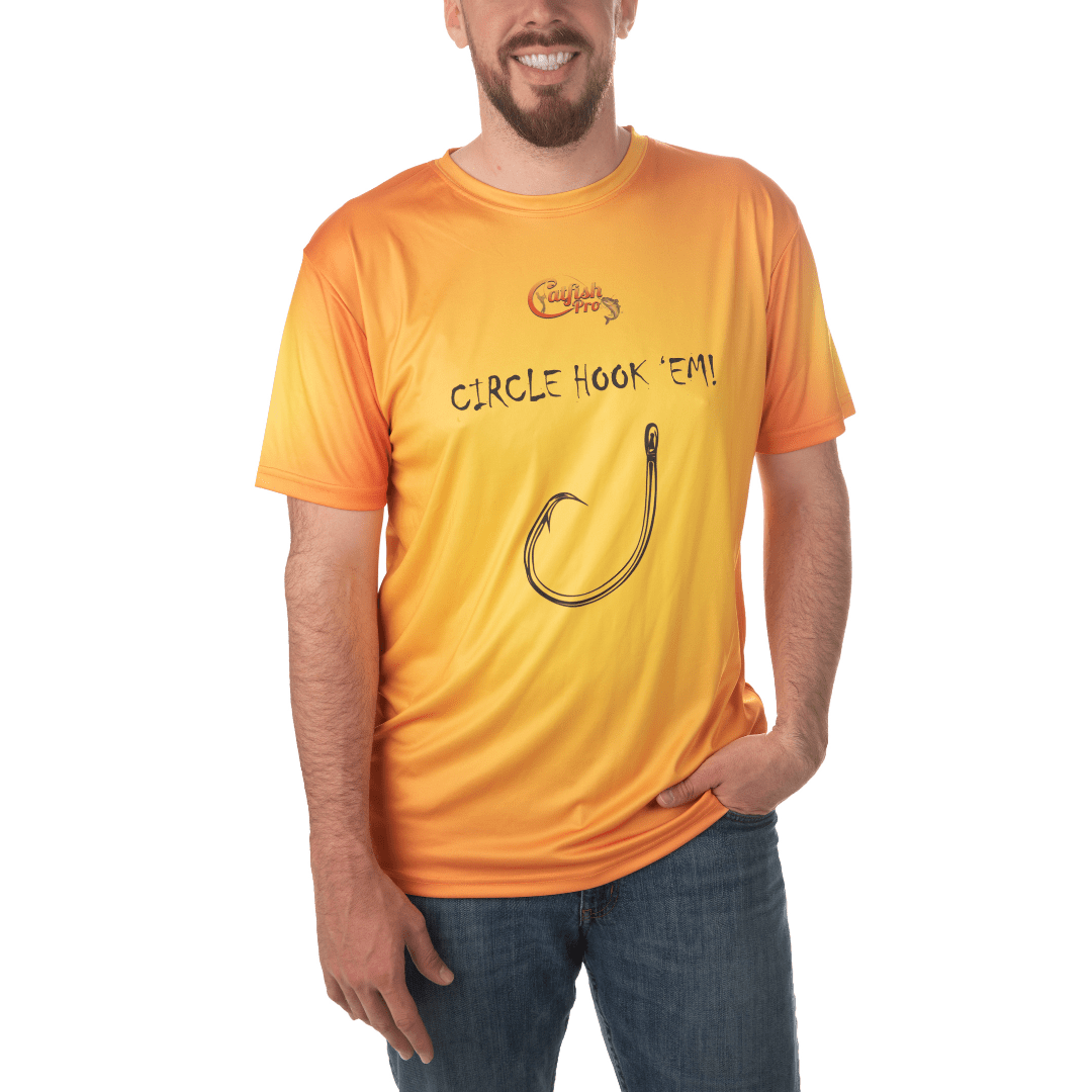 Circle Hook'Em Short Sleeve Fishing Shirt