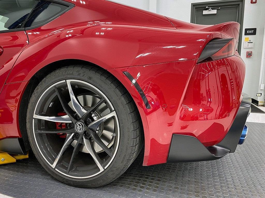 Dark Smoke Sidemarker Overlays - 2020+ Supra