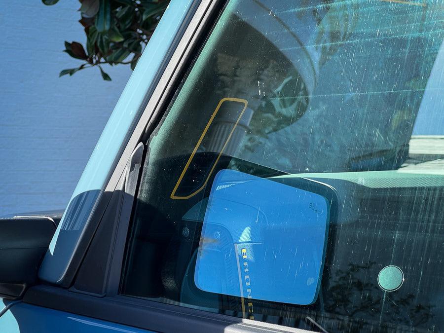 Defroster Vent Outline - 2021+ Bronco