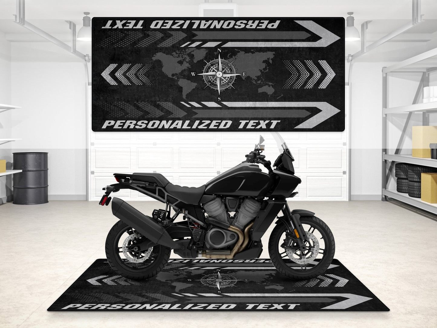 MPM Motorcycle Mat for Adventure Motorcycle "The Adventure King" - MM7341