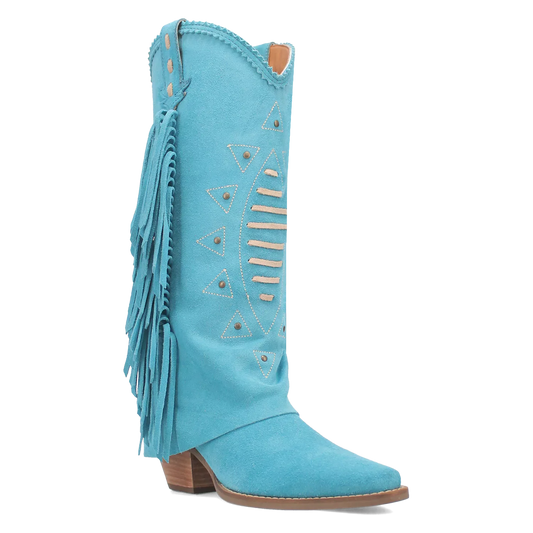 Dingo Spirit Trail - Women's Suede Leather Cowgirl Boots