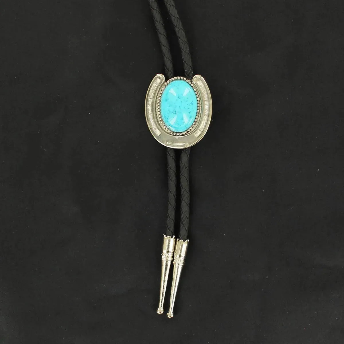 Double S Horseshoe - Bolo Tie