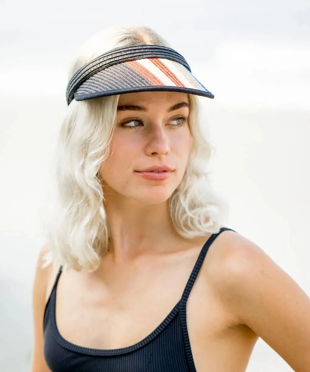 Peter Grimm Dylan - Straw Visor Hat