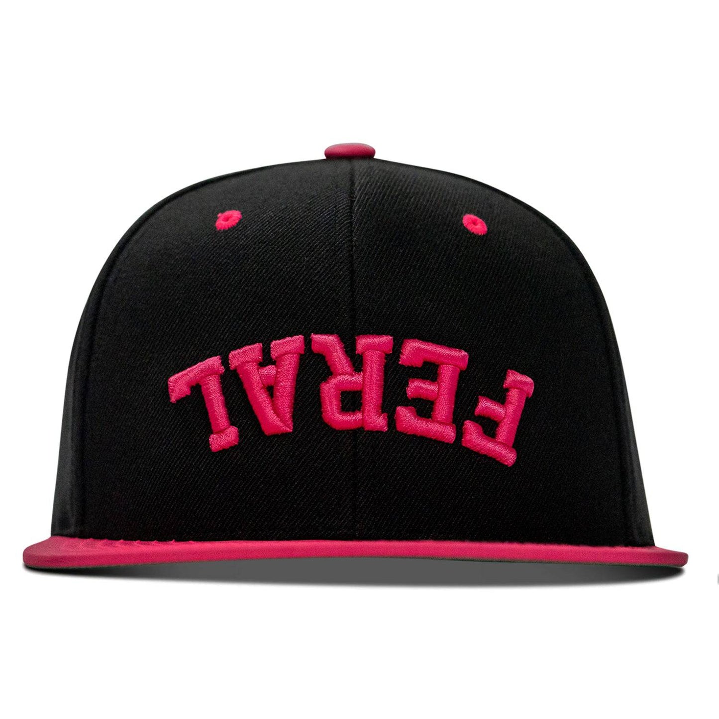 Feral Arched 3D Flatbill SnapBack Hat