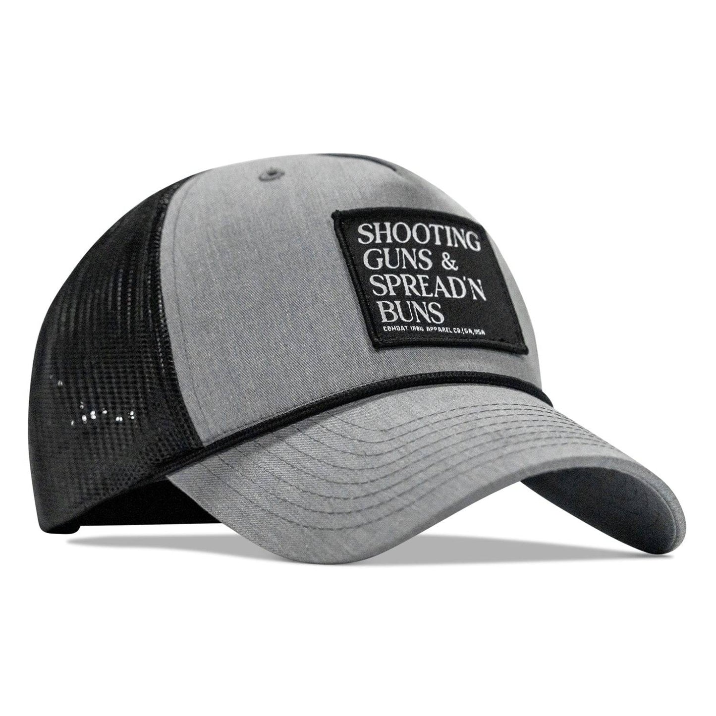 Shooting Guns & Spread'n Buns Patch Rope Snapback Hat