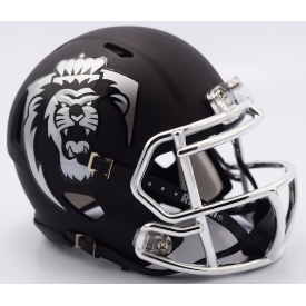Old Dominion Monarchs NCAA Mini Speed Football Helmet Matte Black - NCAA
