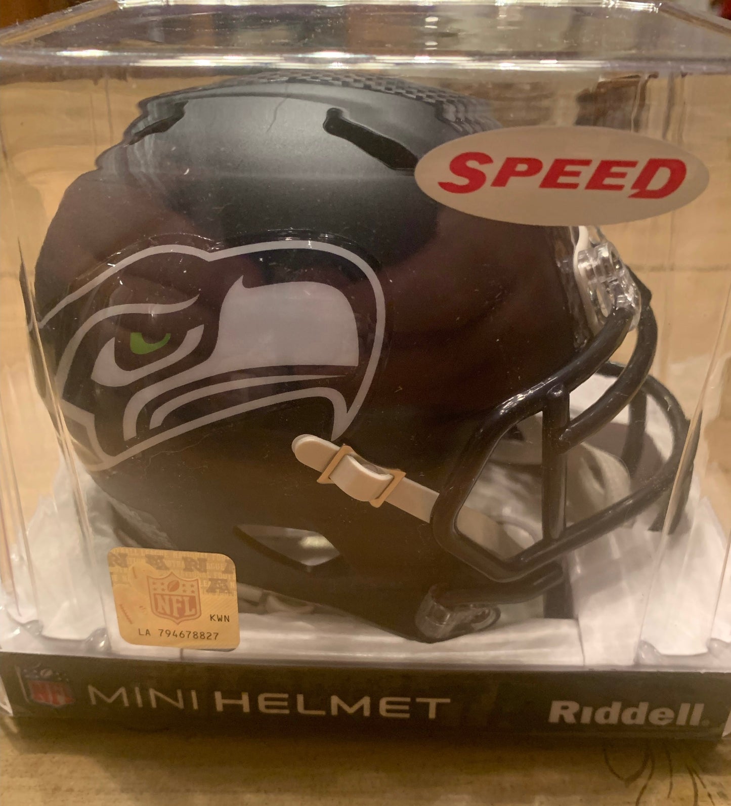Seattle Seahawks NFL Mini Speed Football Helmet