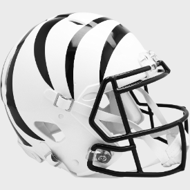 Cincinnati Bengals Full Size Authentic Football Helmet 2022 Alternate - NFL