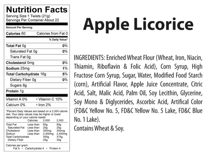 Green Apple Licorice