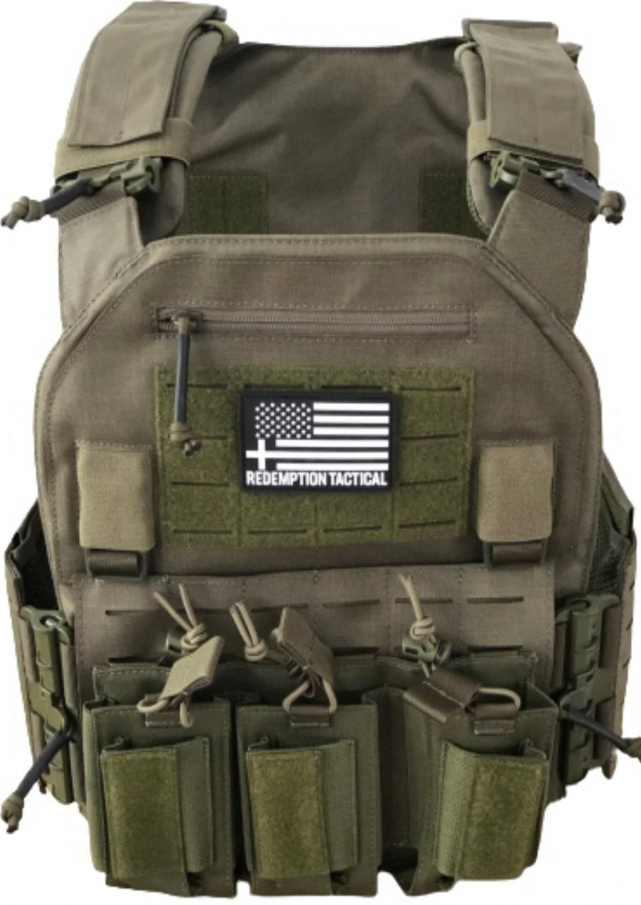 Redemption Tactical CRUSADER 2.0® V4 ARMOR FULL KIT COMBO PACKAGE LIGHTWEIGHT LEVEL IV  (2) 10x12 Front/Back Plates (2) 6x8 Side Plates (Level III PE)