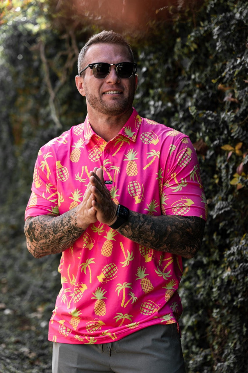 Performance Polo - Tropic Like Its Hot