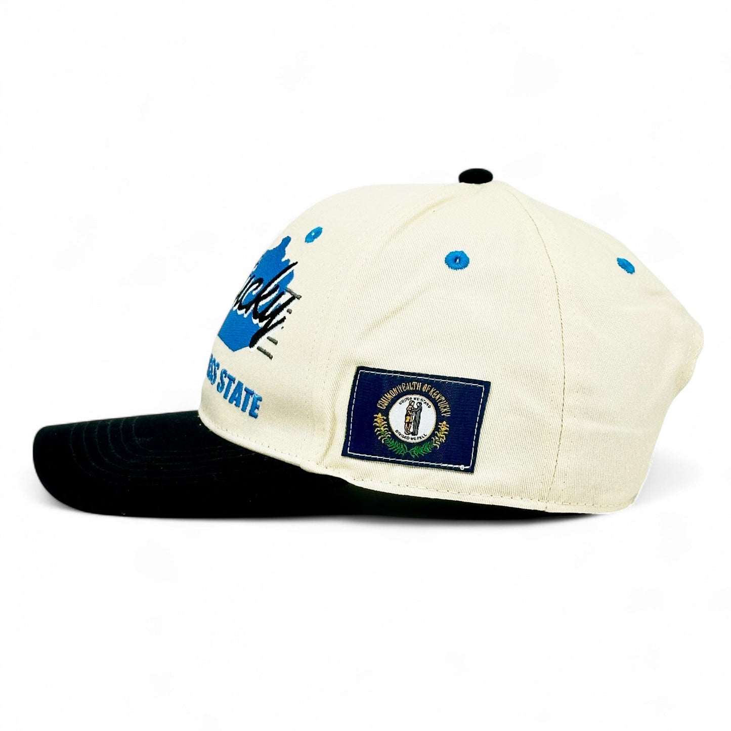 Kentucky Snapback - The Rupp (Cream/Black)