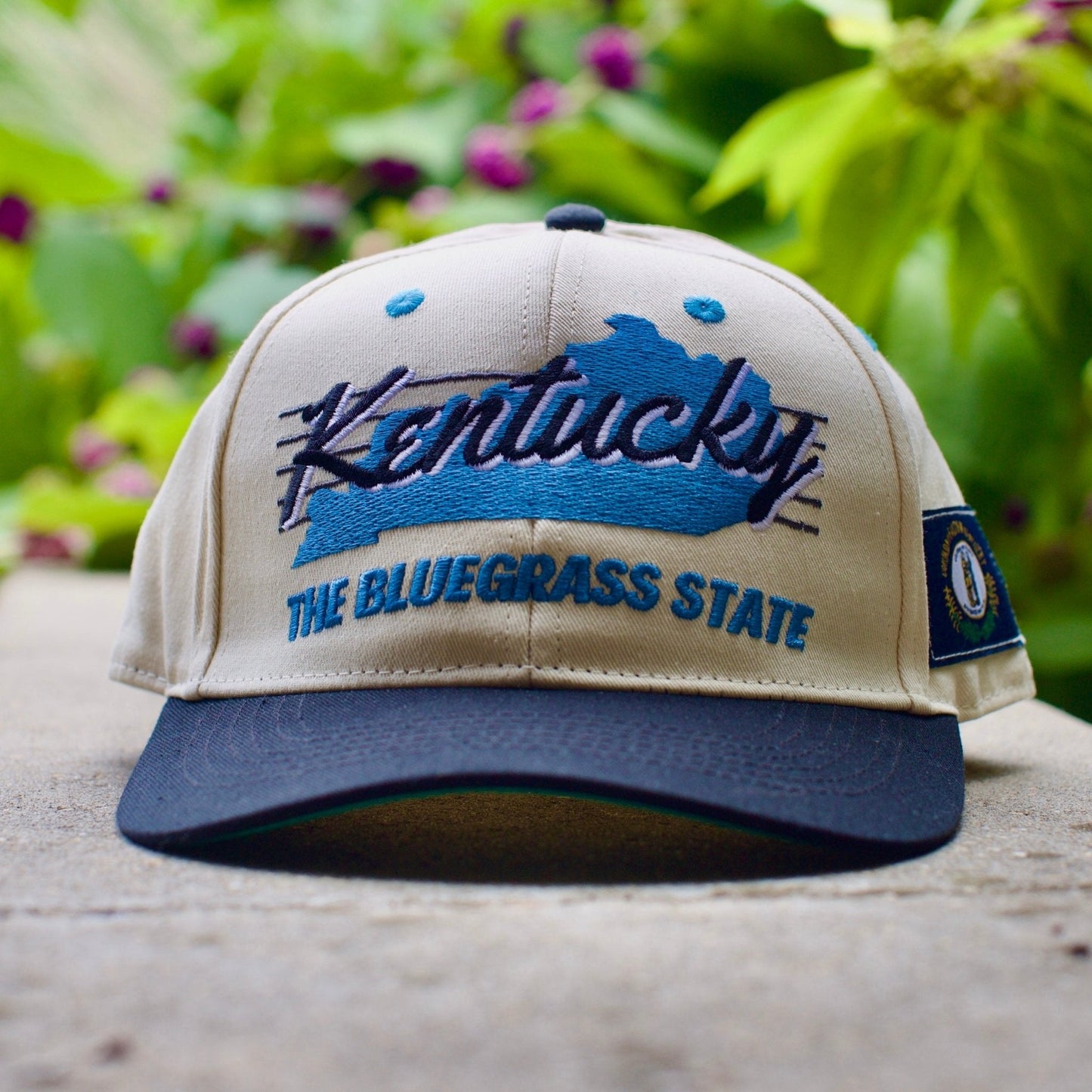 Kentucky Snapback - The Rupp (Cream/Black)