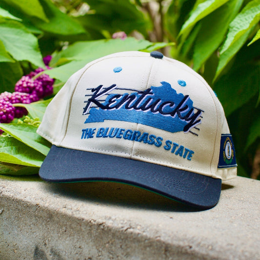 Kentucky Snapback - The Rupp (Cream/Black)