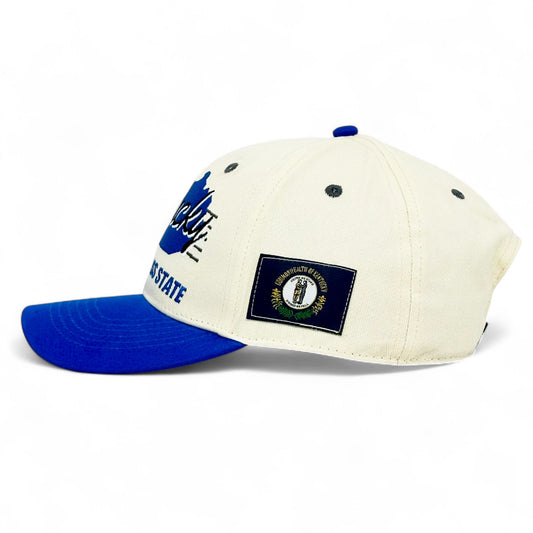 Kentucky Snapback - The Rupp (Cream/Blue)