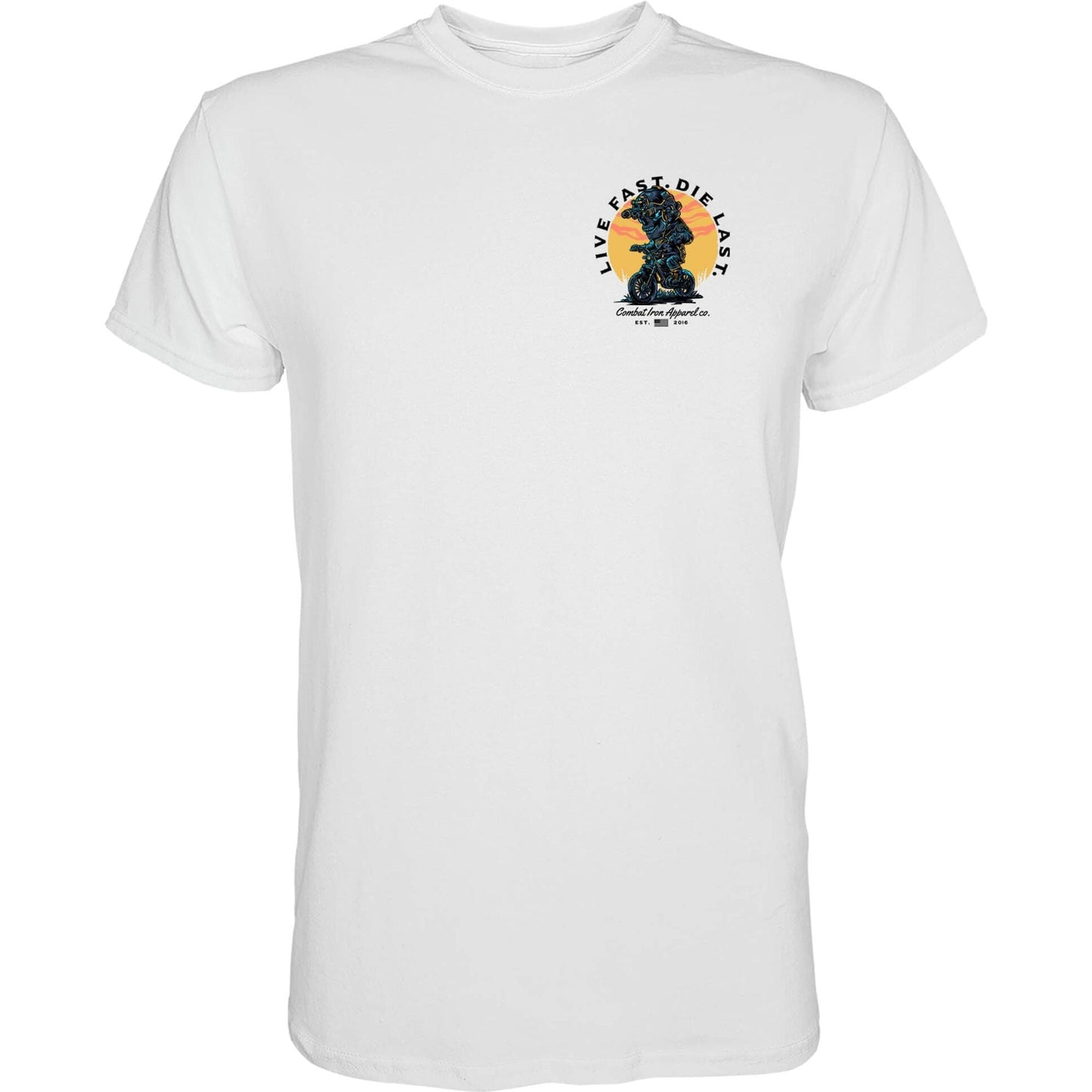 Live Fast. Die Last. Men's T-Shirt