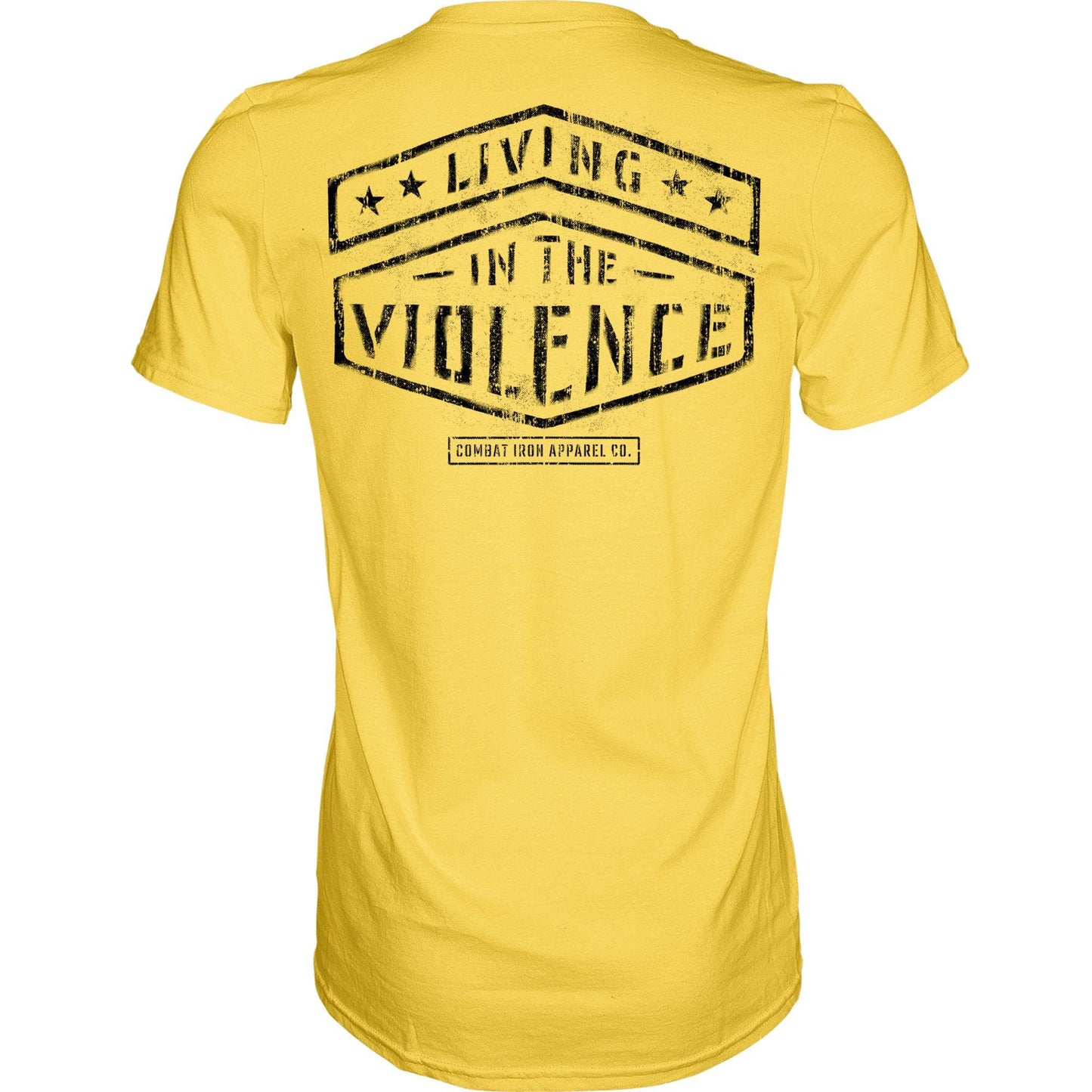 LIVING IN THE VIOLENCE MEN’S T-SHIRT