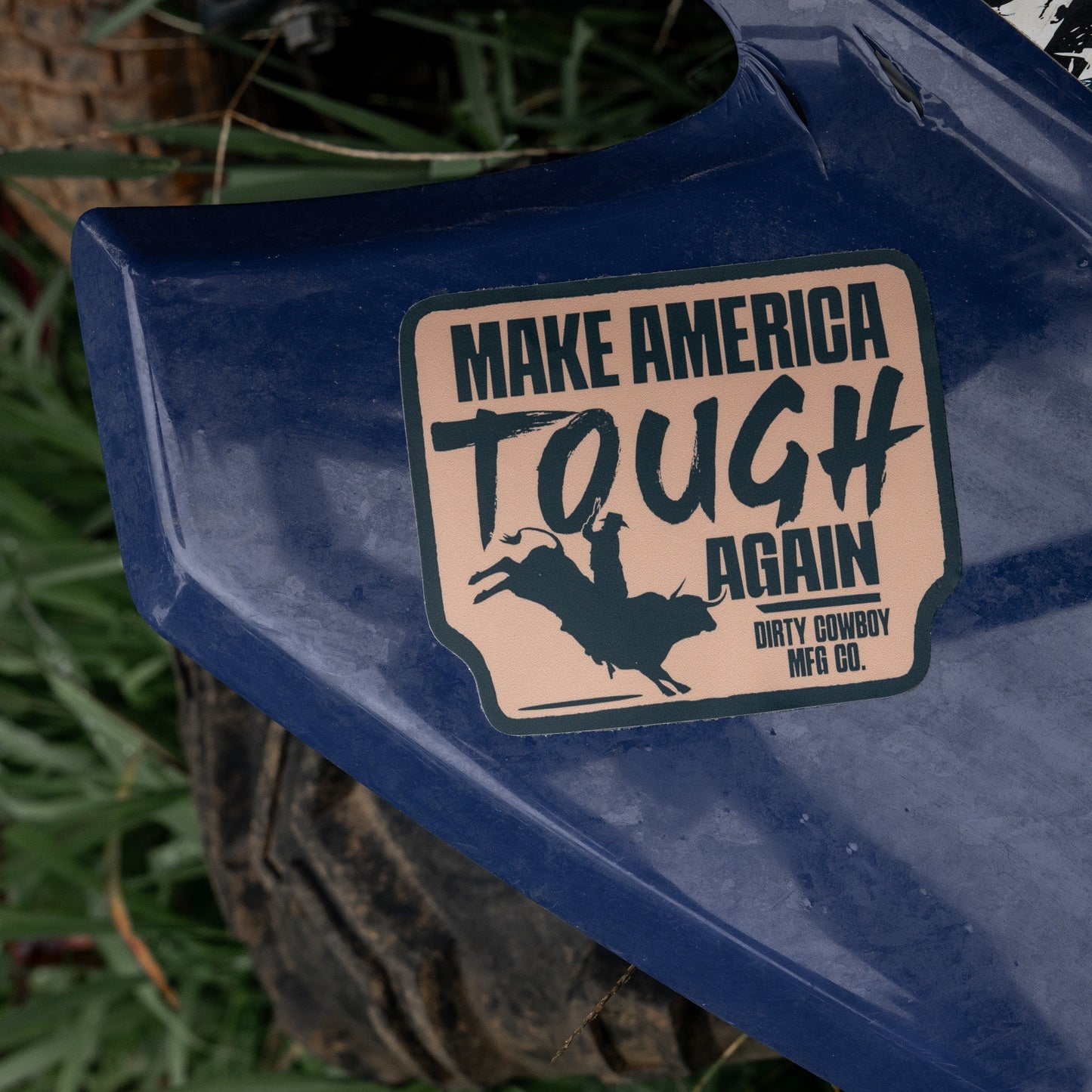 Make American Tough Again Decal Sticker
