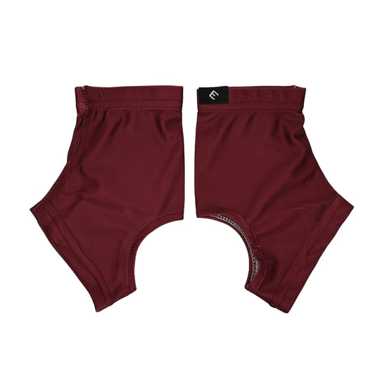 Maroon Cleat Covers (Spats)