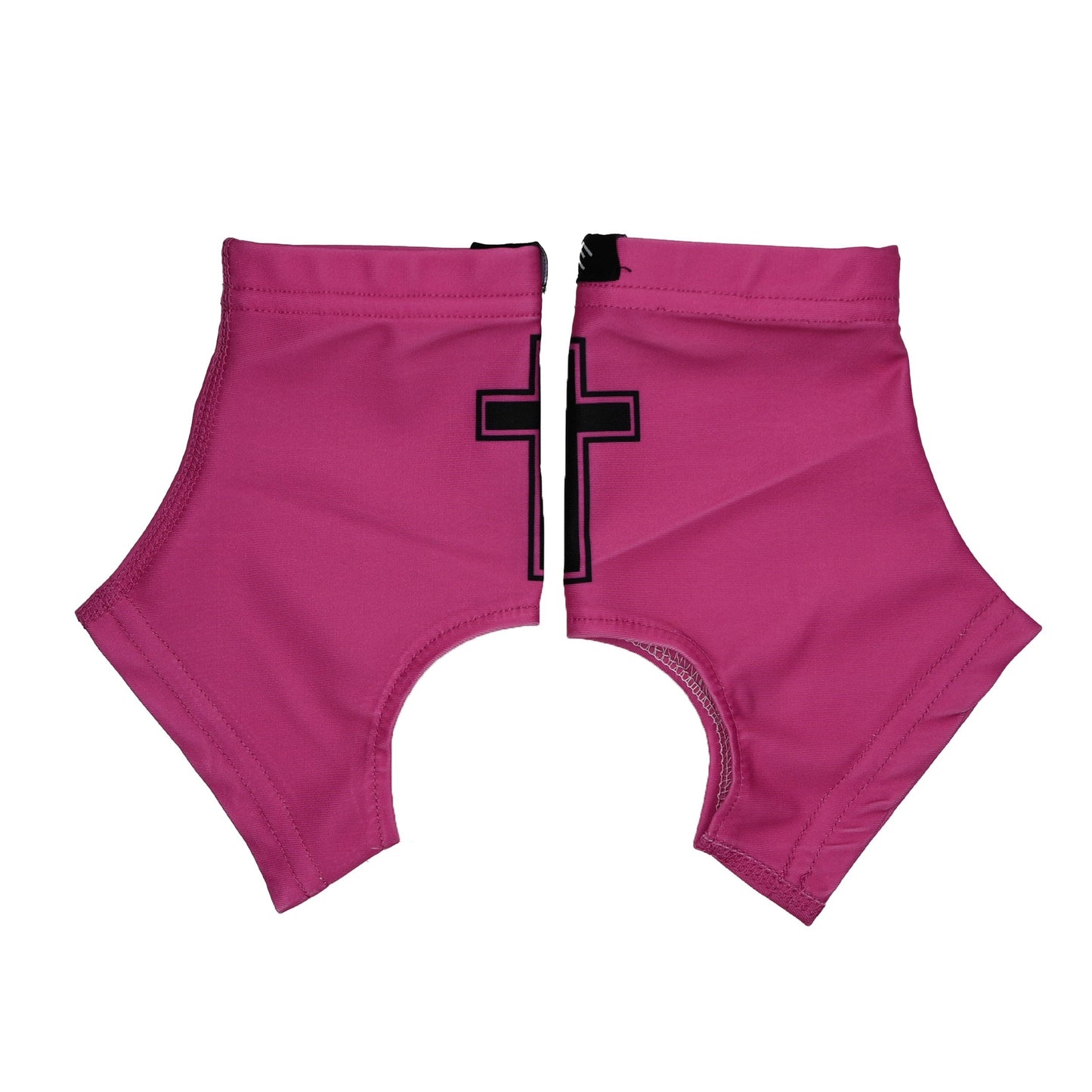 Faith Cross Pink Cleat Covers (Spats)