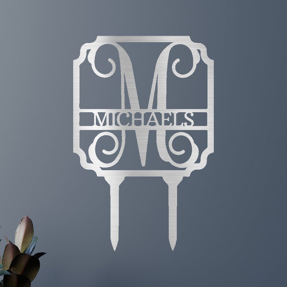 Vine Stake Personalized Gifts - Custom Metal Sign