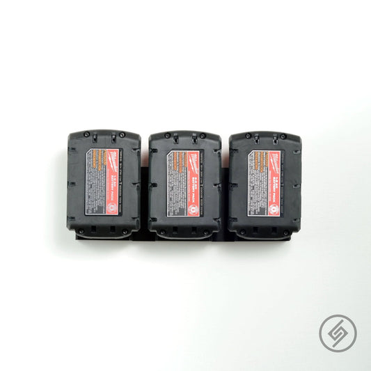 Milwaukee M18 Battery Mount (3x)