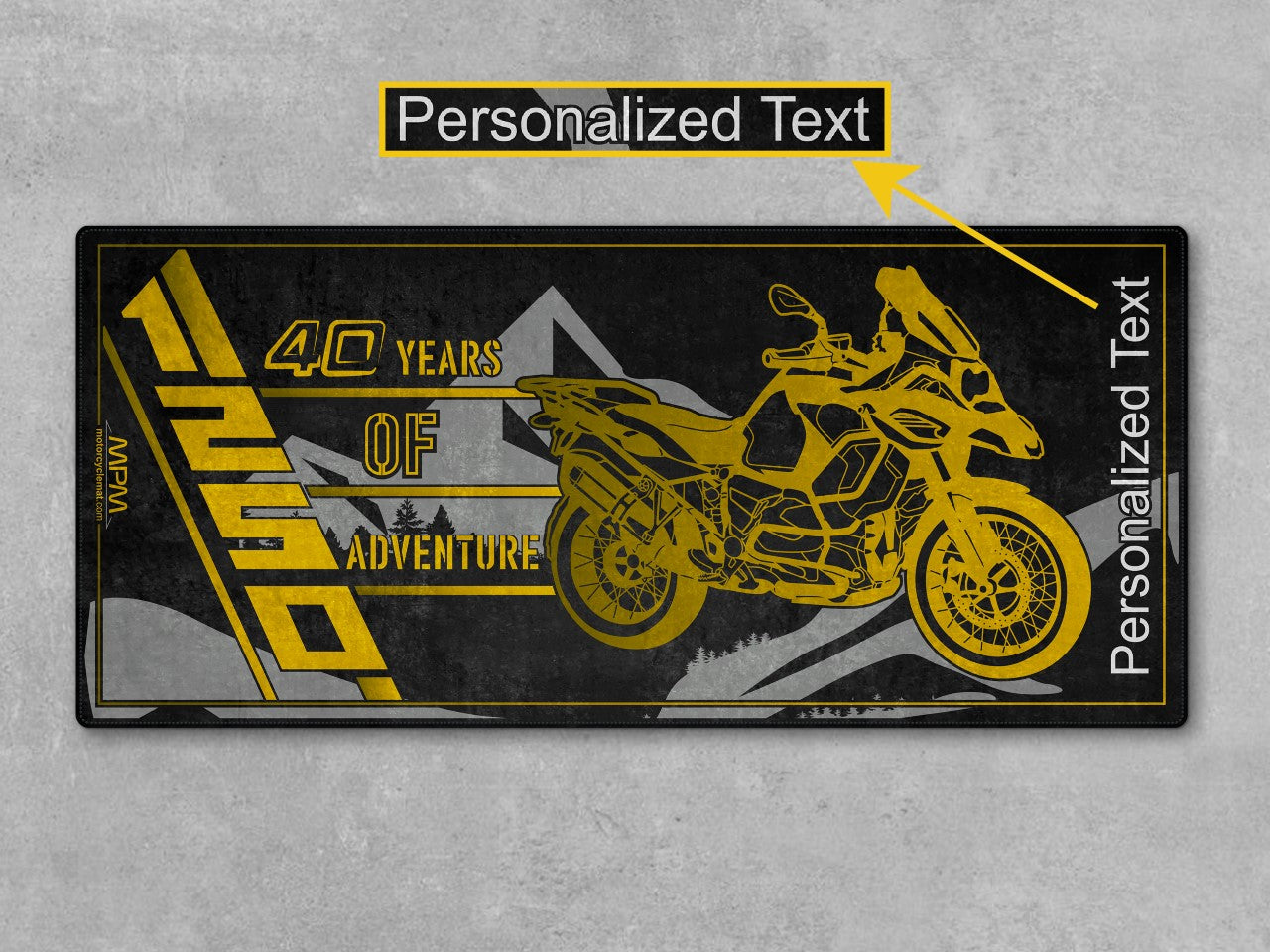 MPM Motorcycle Mat for BMW R 1250 GS - U501