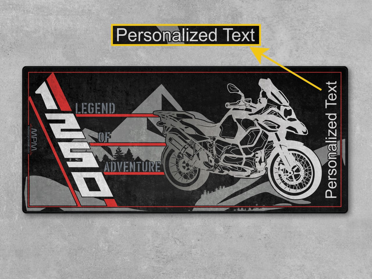 MPM Motorcycle Mat for BMW R 1250 GS - U501