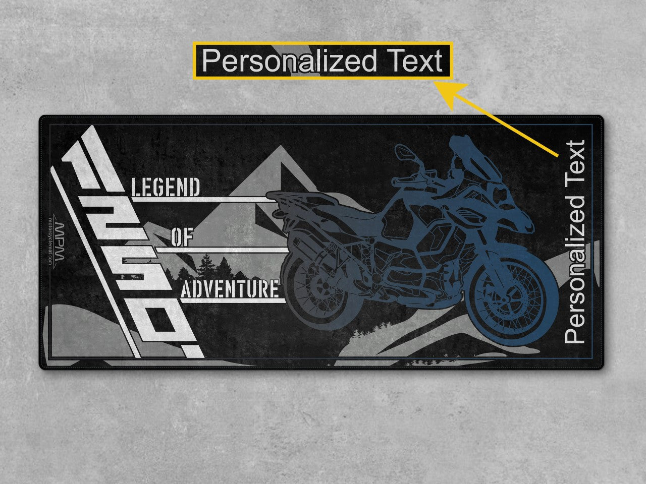 MPM Motorcycle Mat for BMW R 1250 GS - U501
