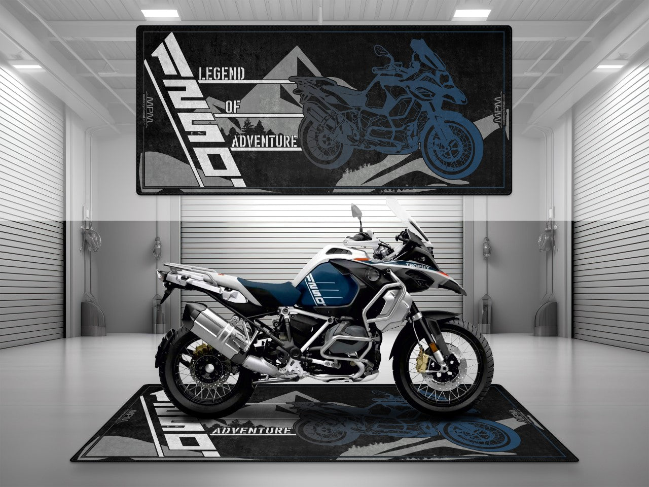 MPM Motorcycle Mat for BMW R 1250 GS - U501