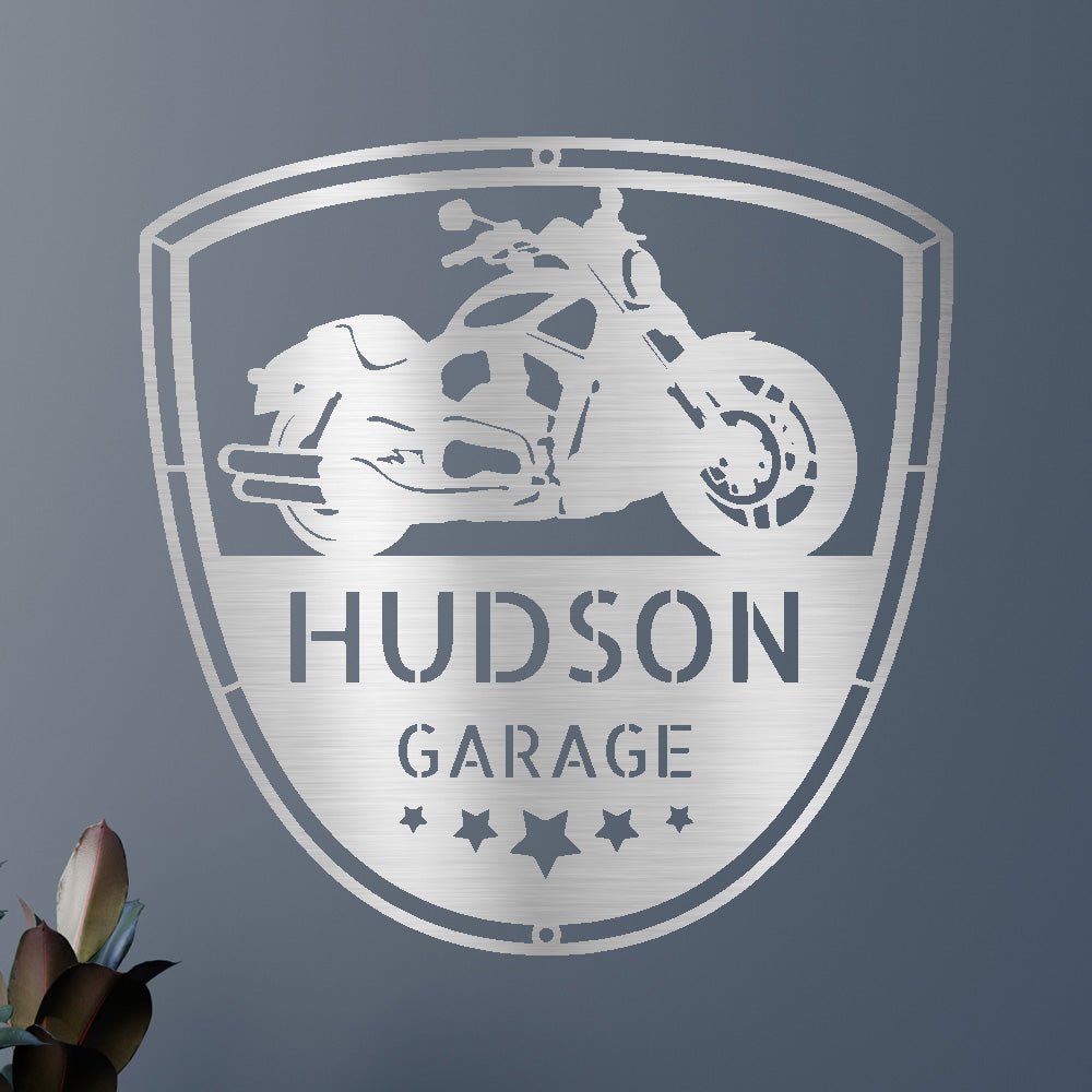 Motorcycle Name Personalized Gifts - Custom Metal Sign
