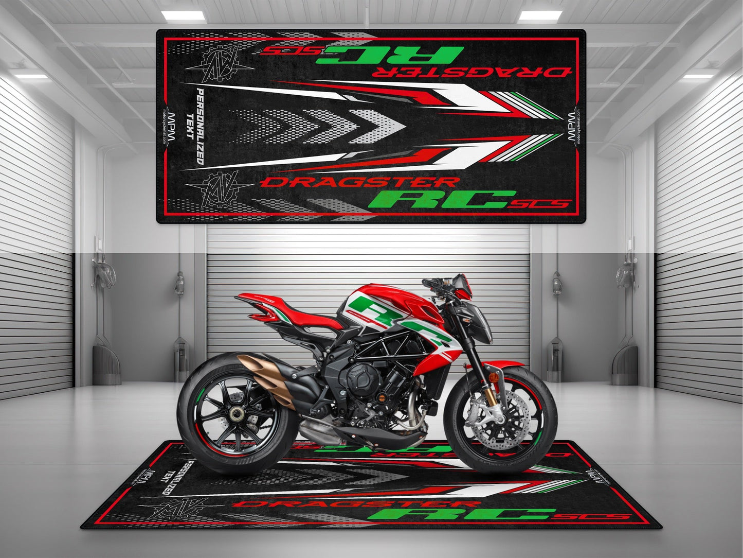 MPM Motorcycle Mat for MV Agusta Dragster RC - MM4265